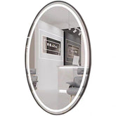 Ellipse Oval LED Salon Mirror - GreenLife-salon Mirror